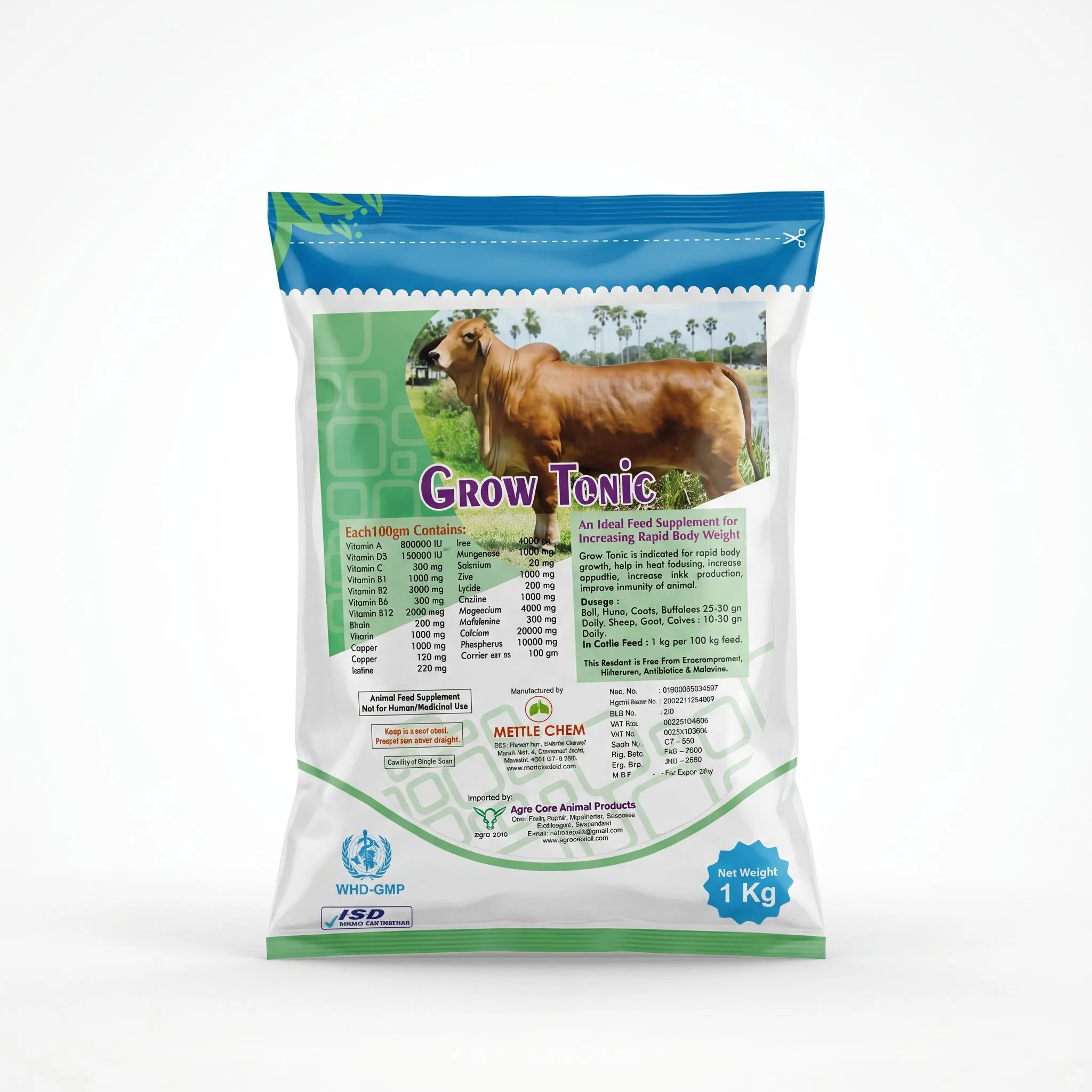 Grow Tonic product pack