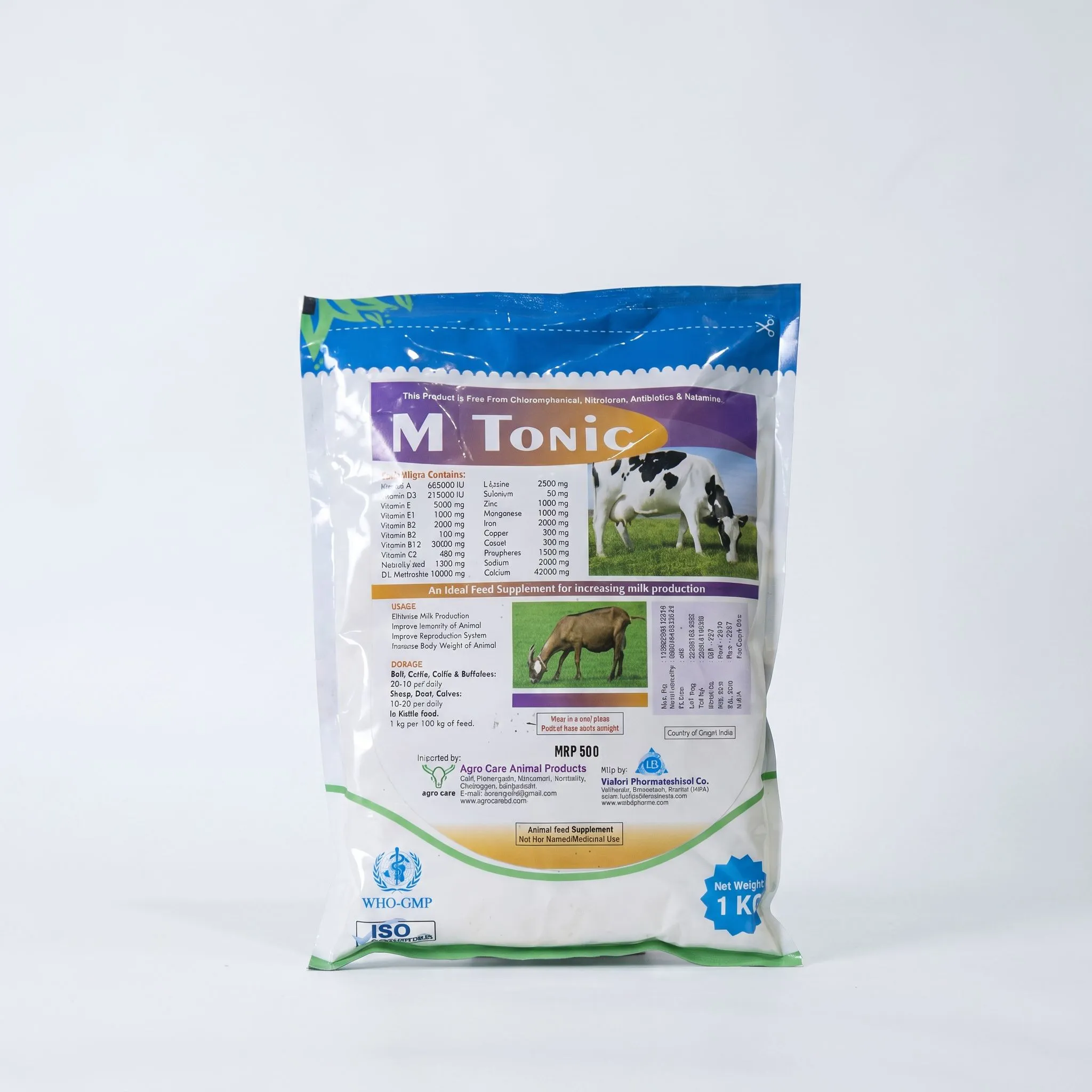 M Tonic product pack